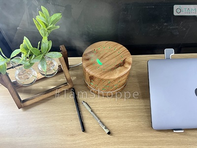 Combo TD01: Bộ 3 chai tinh dầu thiên nhiên 10ml ‪SCENTASTIC [ Tặng hộp gỗ ]