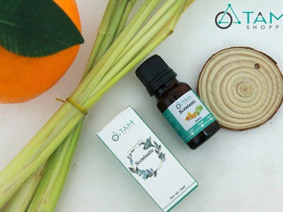 Set 7 chai tinh dầu thiên nhiên Scentastic 10ml [ Tặng hộp gỗ ]