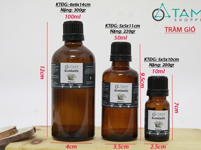 Tinh dầu tràm gió nguyên chất (Melaleuca) SCENTASTIC