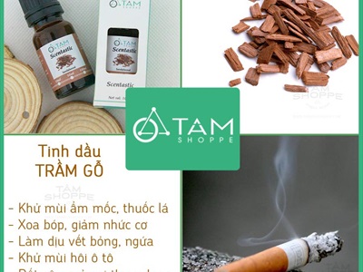 Tinh dầu trầm gỗ (Sandalwood) SCENTASTIC