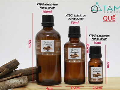 Tinh dầu vỏ quế nguyên chất 100% SCENTASTIC