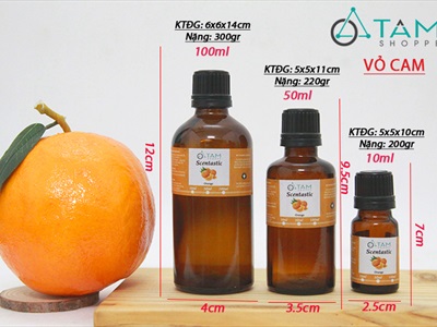 Tinh dầu vỏ cam nguyên chất 100% SCENTASTIC